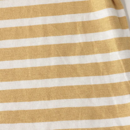 ROUGH COTTON STRIPE JERSEY