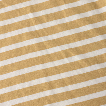 ROUGH COTTON STRIPE JERSEY