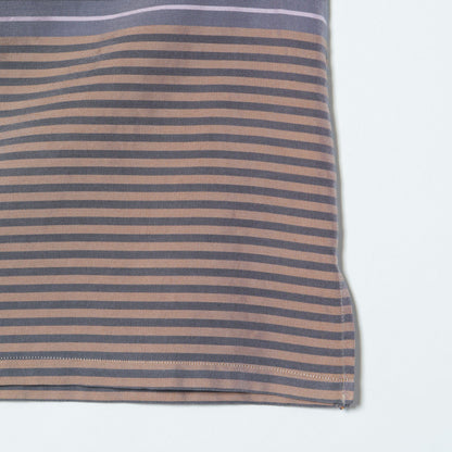 SILK COTTON DECKCHAIR STRIPE SHIRT