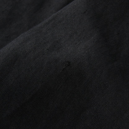LINEN COTTON TWILL TROUSERS