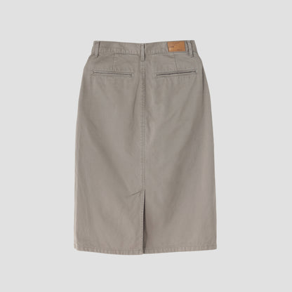 NEW BASIC CHINO SKIRT