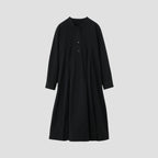 STIFF COTTON POPLIN DRESS