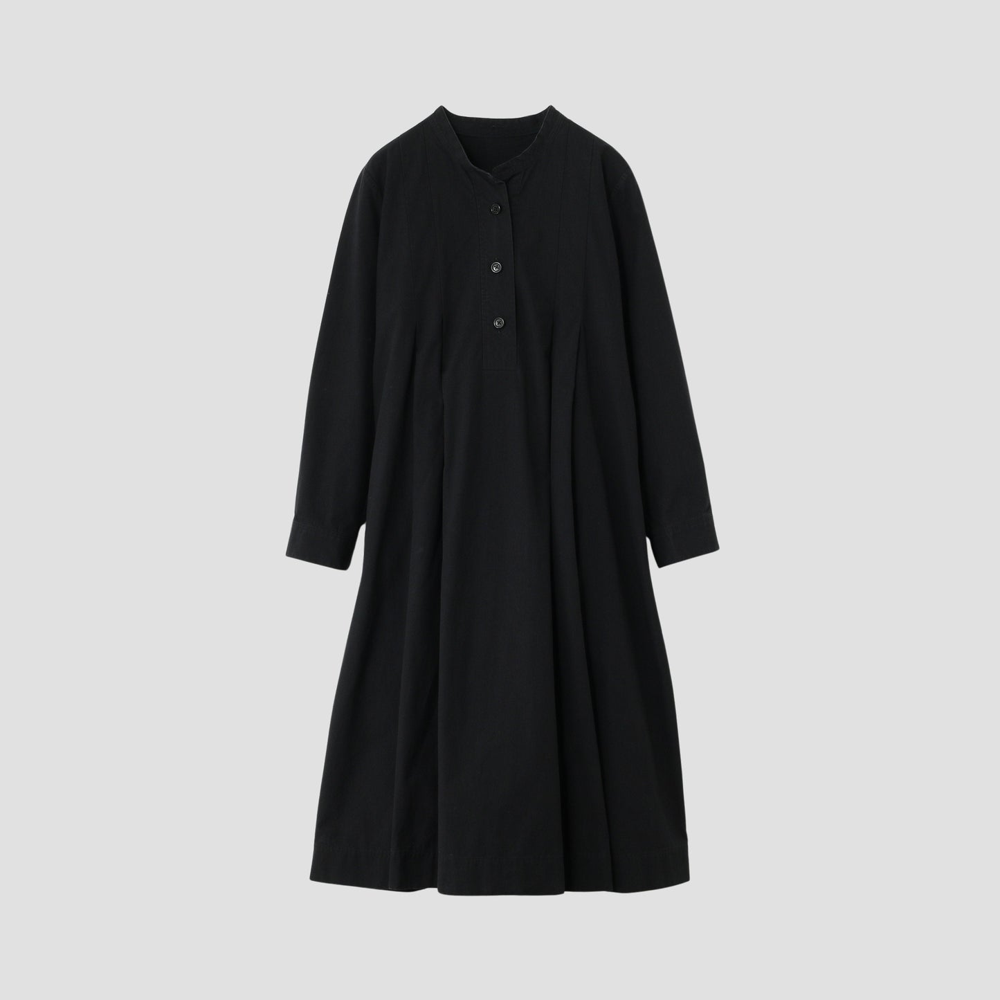 STIFF COTTON POPLIN DRESS