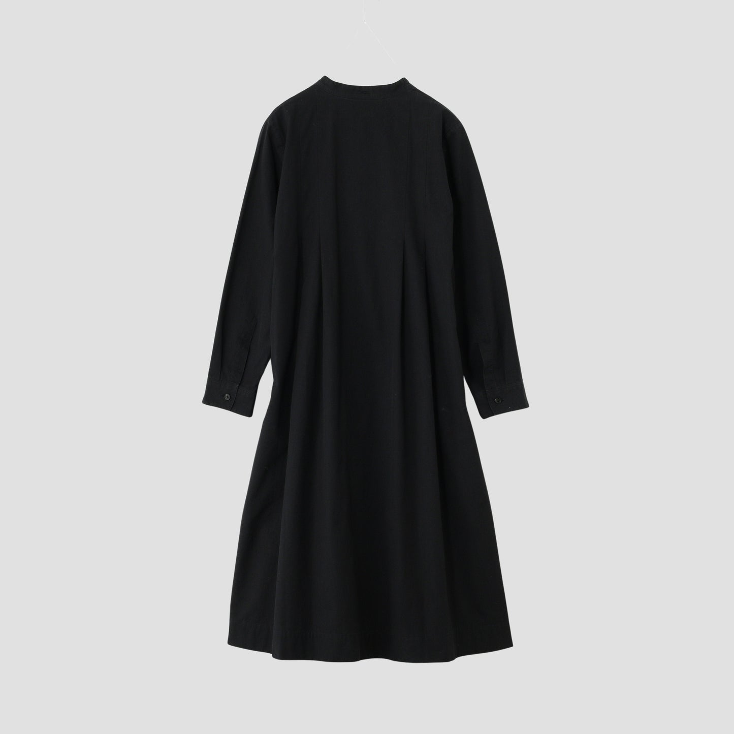STIFF COTTON POPLIN DRESS