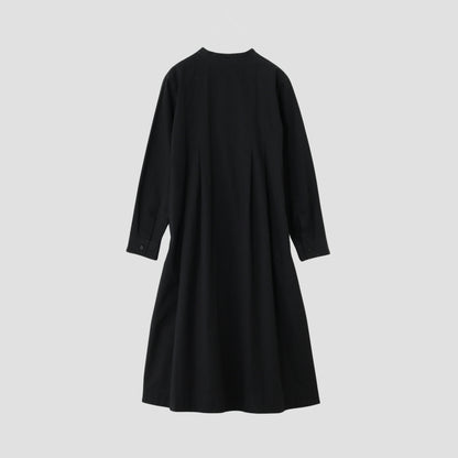 STIFF COTTON POPLIN DRESS