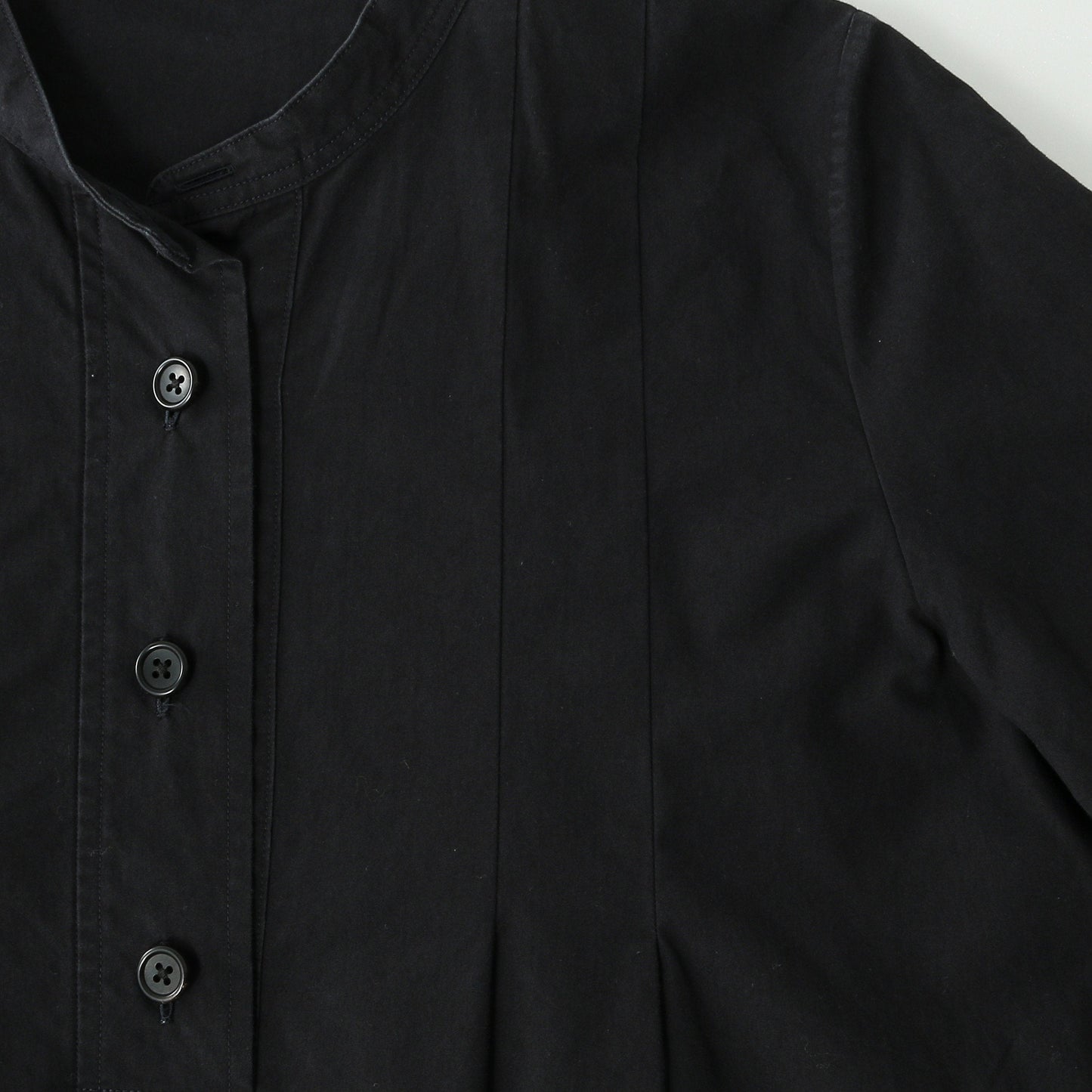 STIFF COTTON POPLIN DRESS