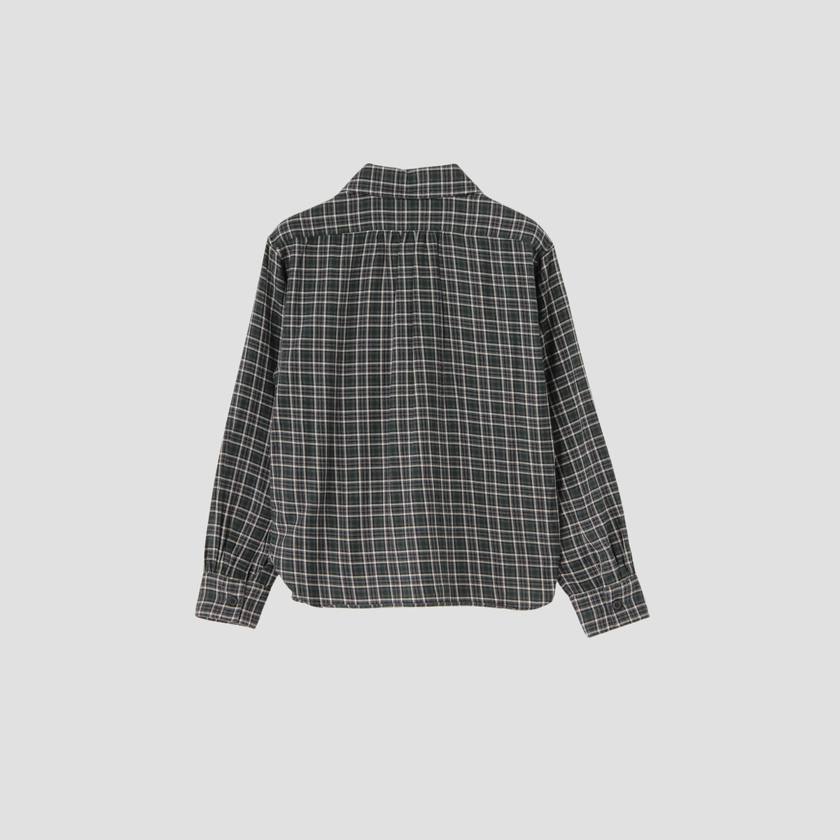 TARTAN COTTON CASHMERE SHIRT