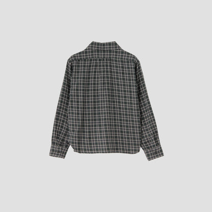 TARTAN COTTON CASHMERE SHIRT