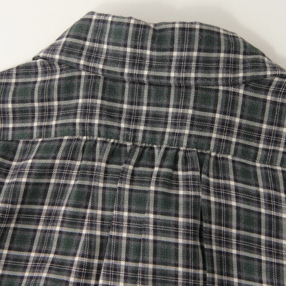 TARTAN COTTON CASHMERE SHIRT