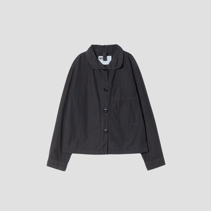 COMPACT COTTON POPLIN BLOUSON