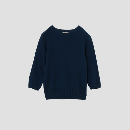LONG SLEEVE CREW NECK KNIT