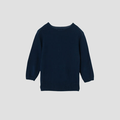 LONG SLEEVE CREW NECK KNIT