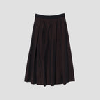 FINE COTTON CHAMBRAY  SKIRT