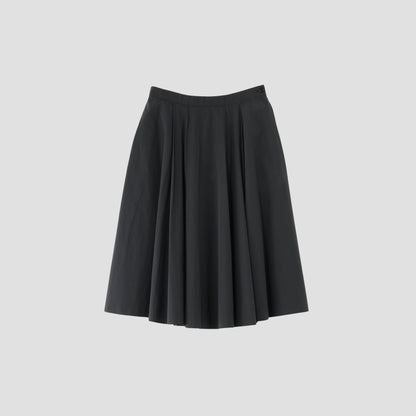 COTTON PLAIN CLOTH SKIRT