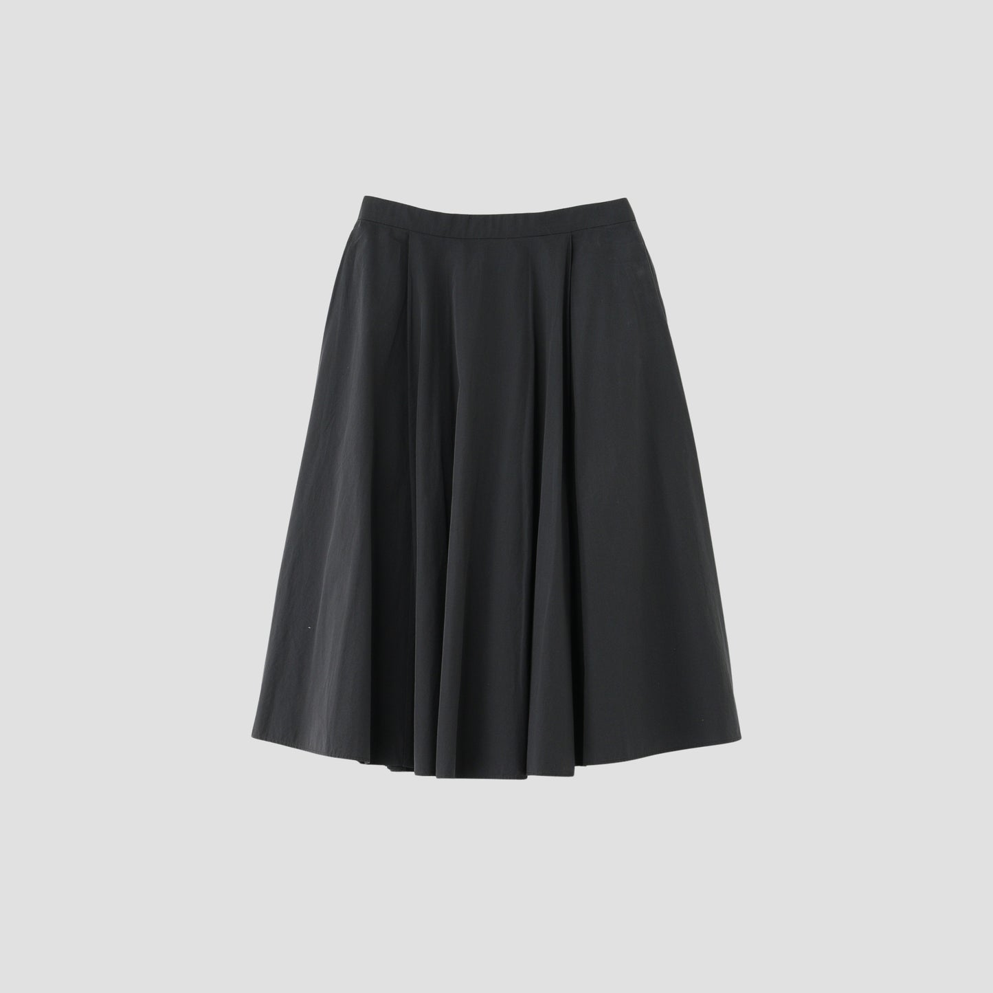 COTTON PLAIN CLOTH SKIRT