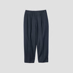 WHIPCORD WOOL COTTON TROUSERS