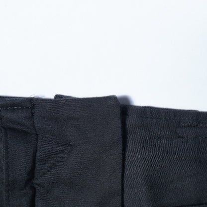 WHIPCORD WOOL COTTON TROUSERS