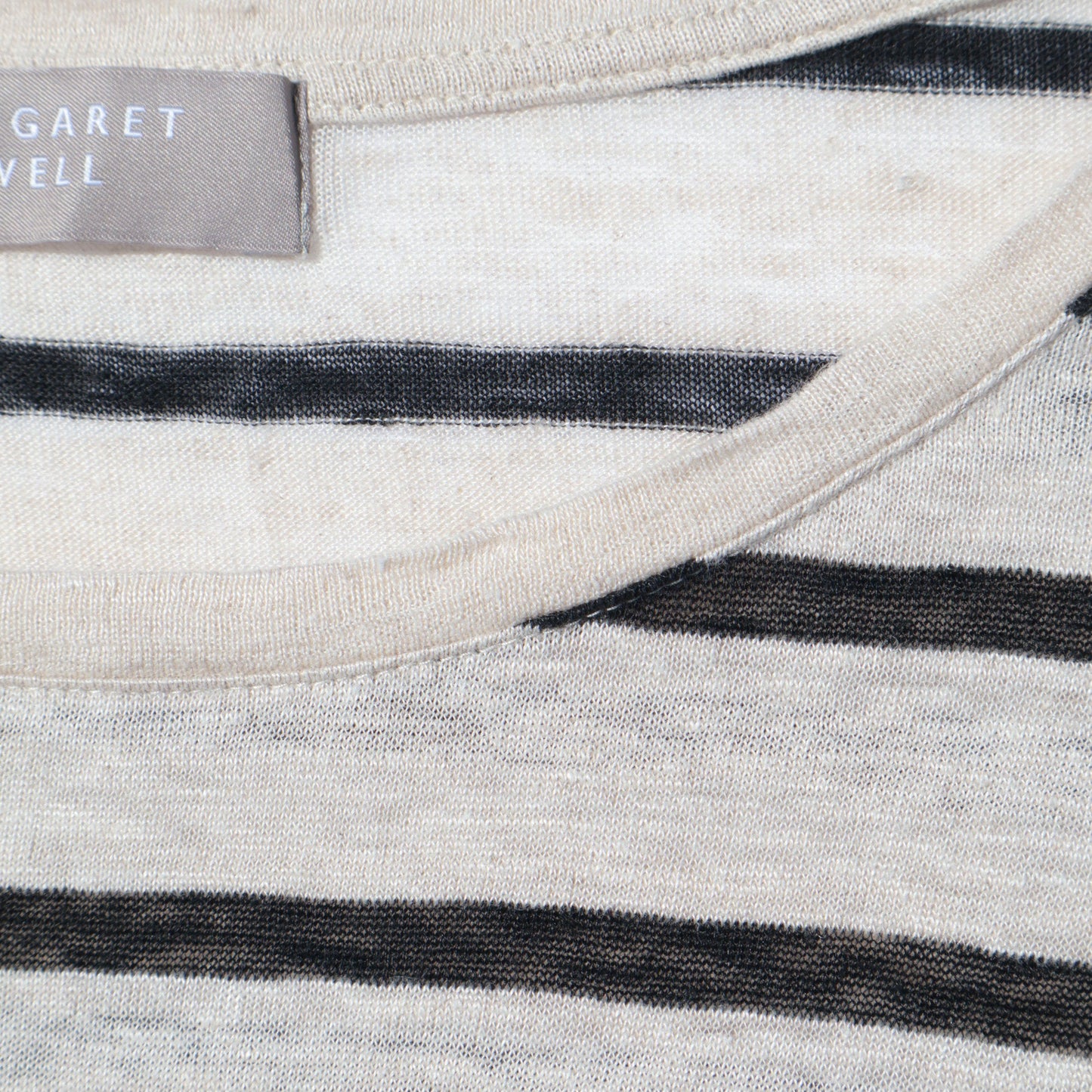 STRIPE LINEN JERSEY