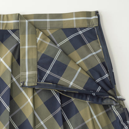 WINDOWPANE CHECK SKIRT