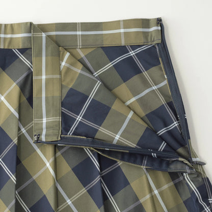 WINDOWPANE CHECK SKIRT