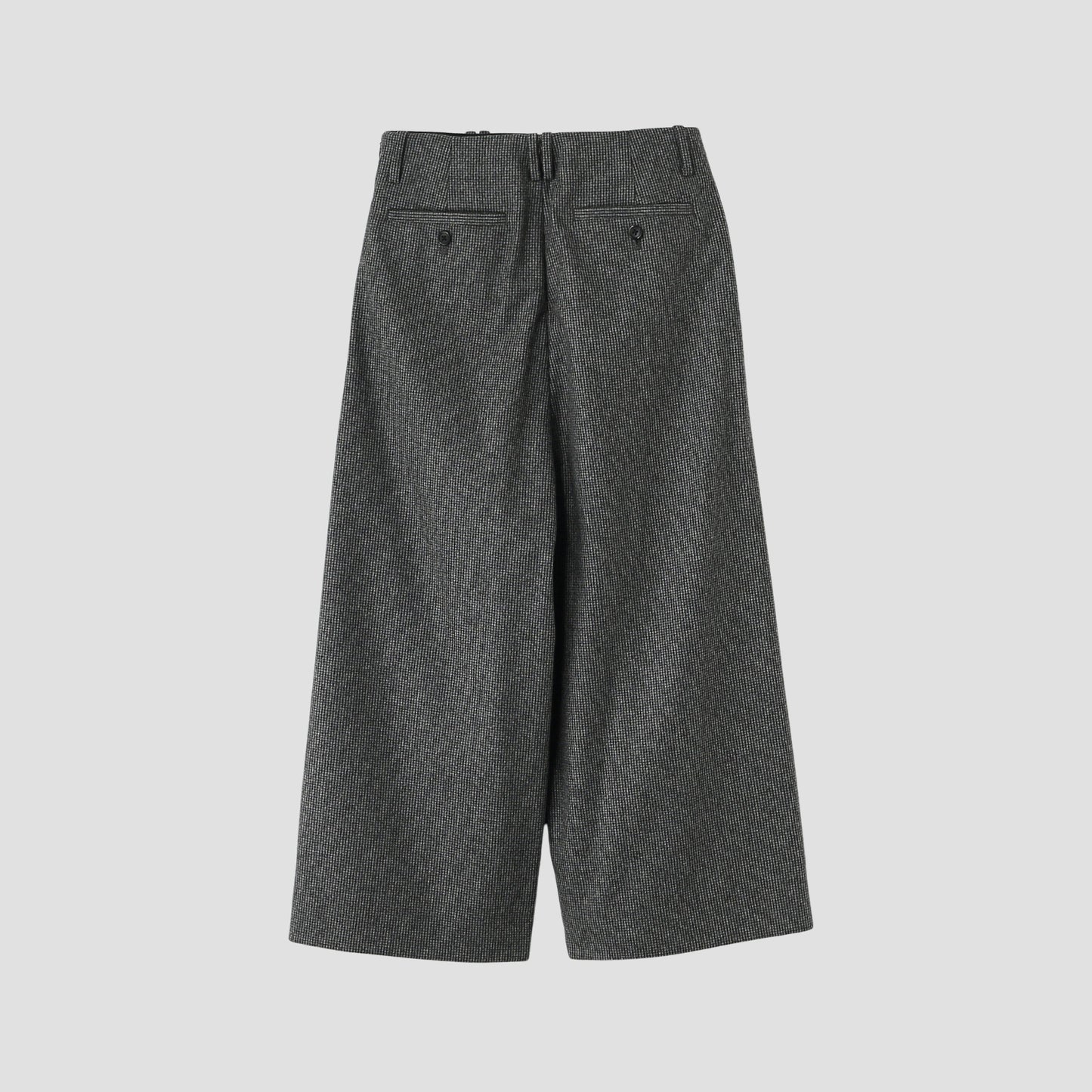PUPPYTOOTH WOOL FLANNEL TROUSERS