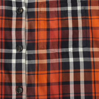 ORANGE TARTAN DRESS