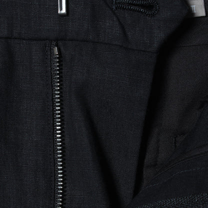HIGH DENSE LINEN TROUSERS