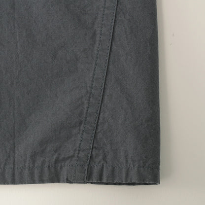 SANDED COTTON LINEN DRESS