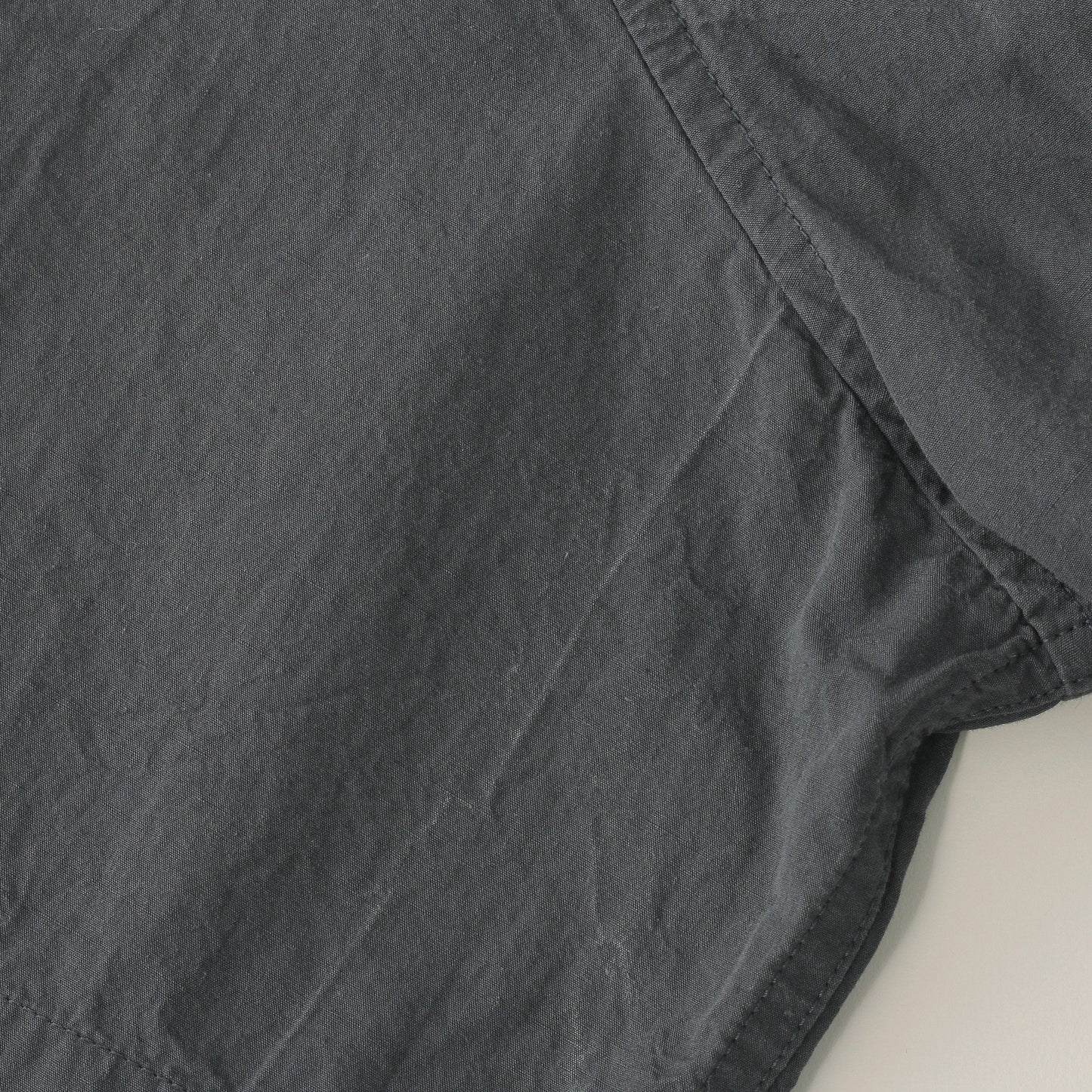 SANDED COTTON LINEN DRESS