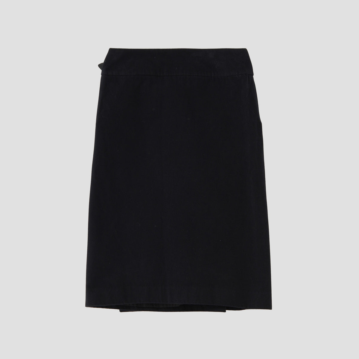 STRETCH MOLESKIN SKIRT