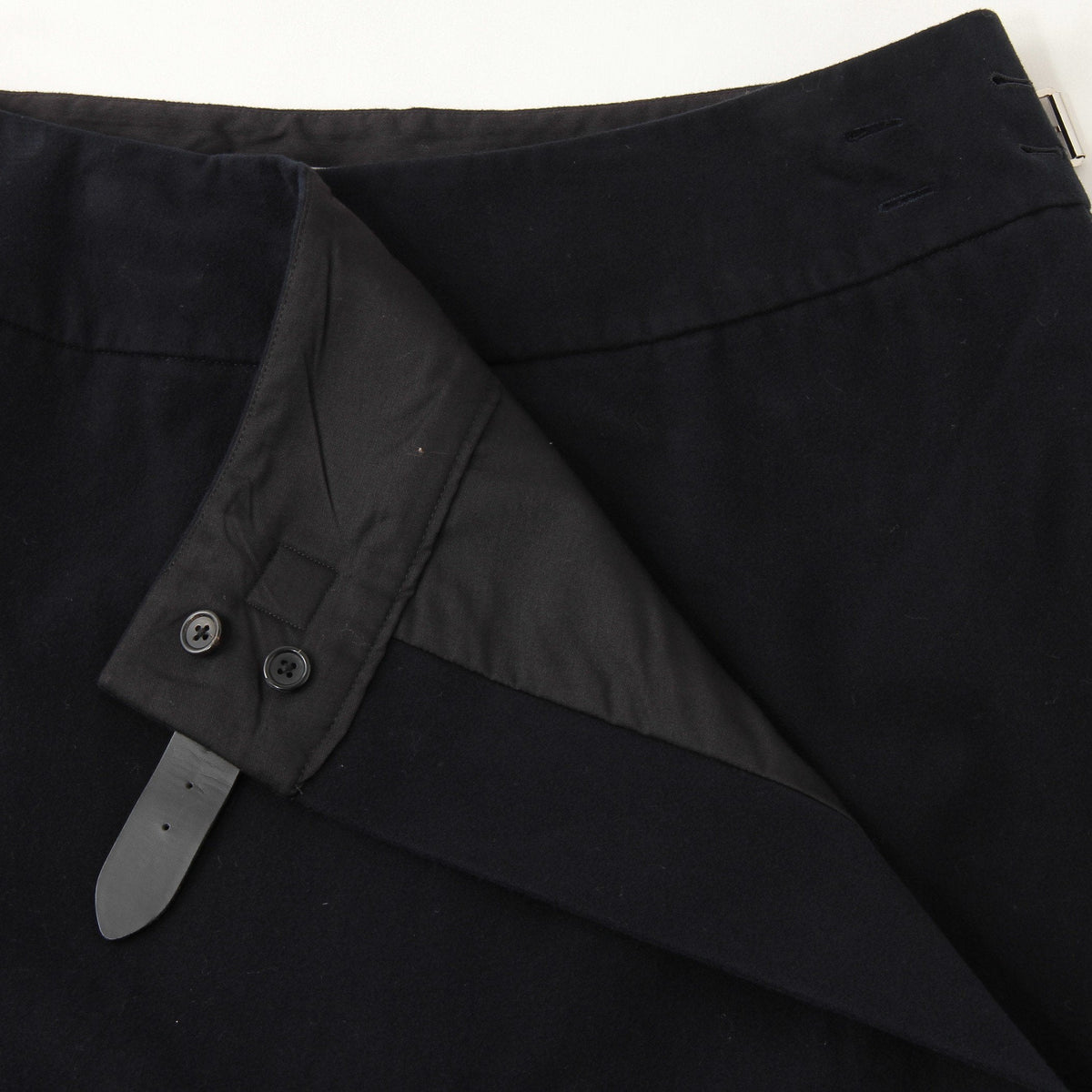 STRETCH MOLESKIN SKIRT