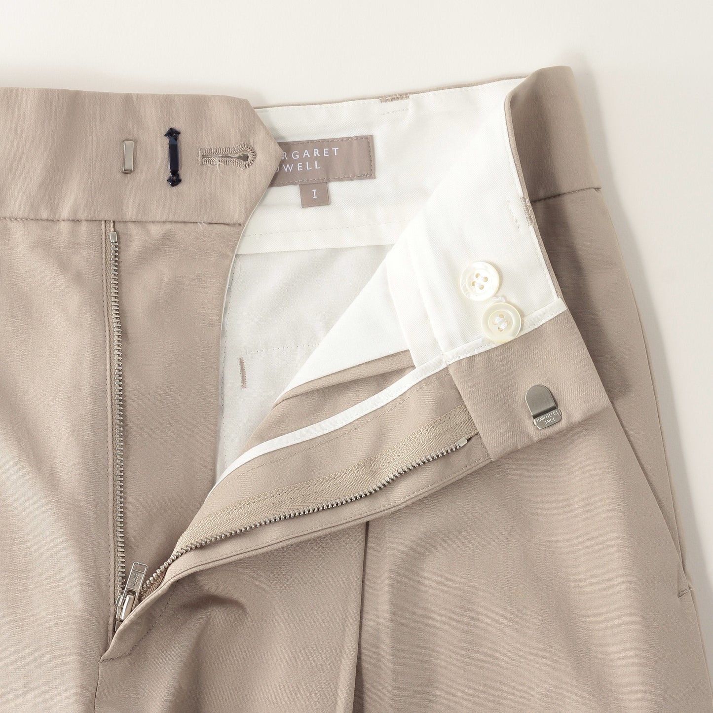 COTTON PLAIN WEAVE SKIRT