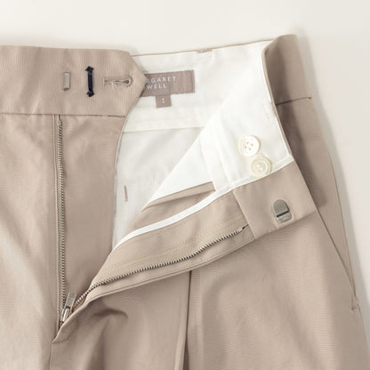 COTTON PLAIN WEAVE SKIRT