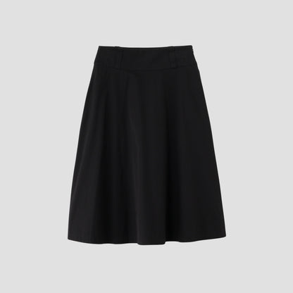 DENSE FINE COTTON TWILL SKIRT