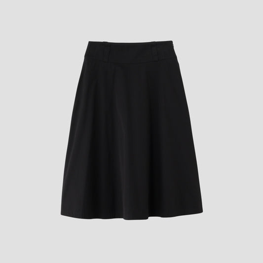 DENSE FINE COTTON TWILL SKIRT