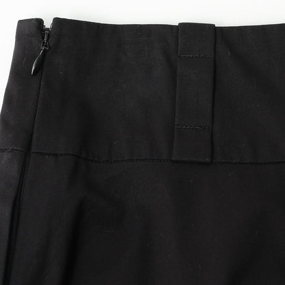 DENSE FINE COTTON TWILL SKIRT