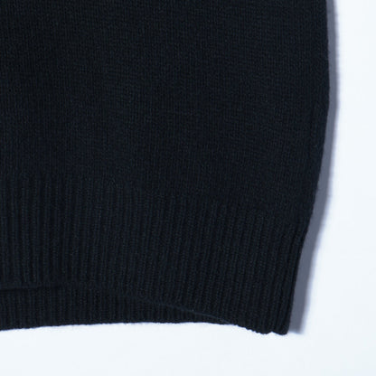SHAWL COLLAR VEST KNIT