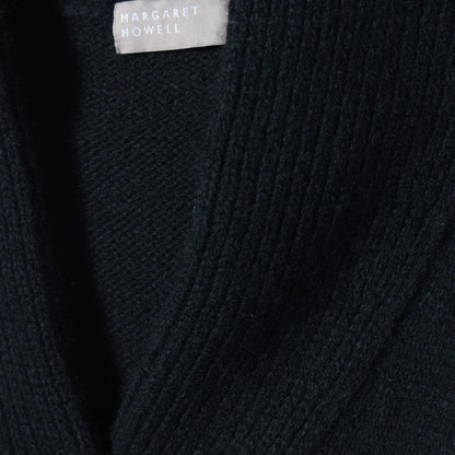 SHAWL COLLAR VEST KNIT