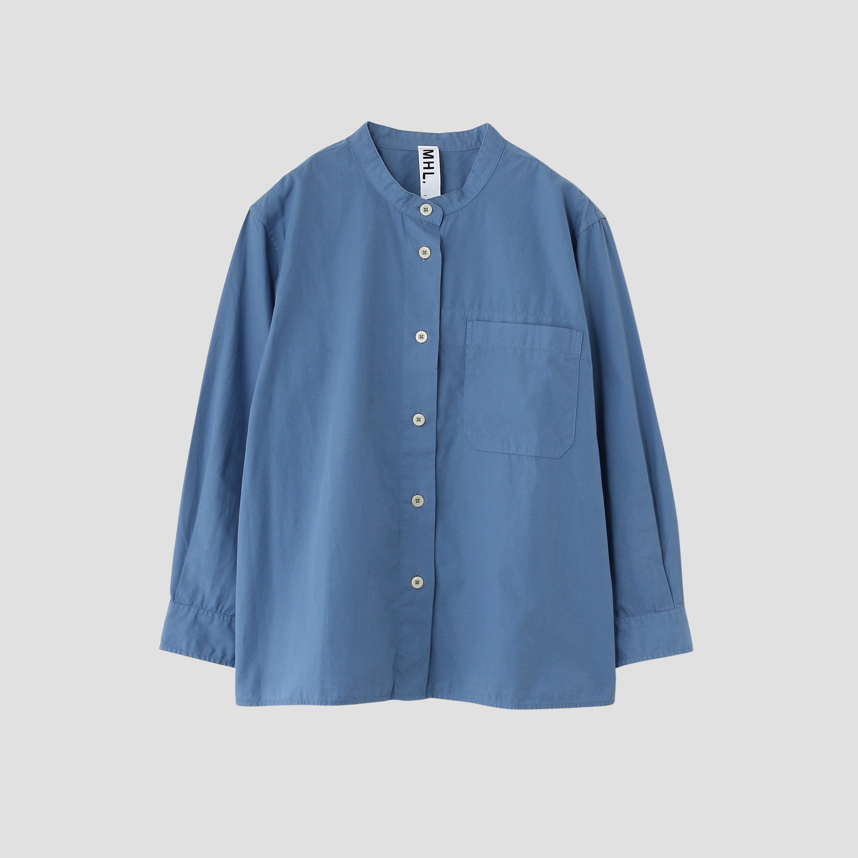 MHL. | GARMENT DYE BASIC POPLIN(MHL SHOP限定) SHIRT | シャツ – ReLIKE