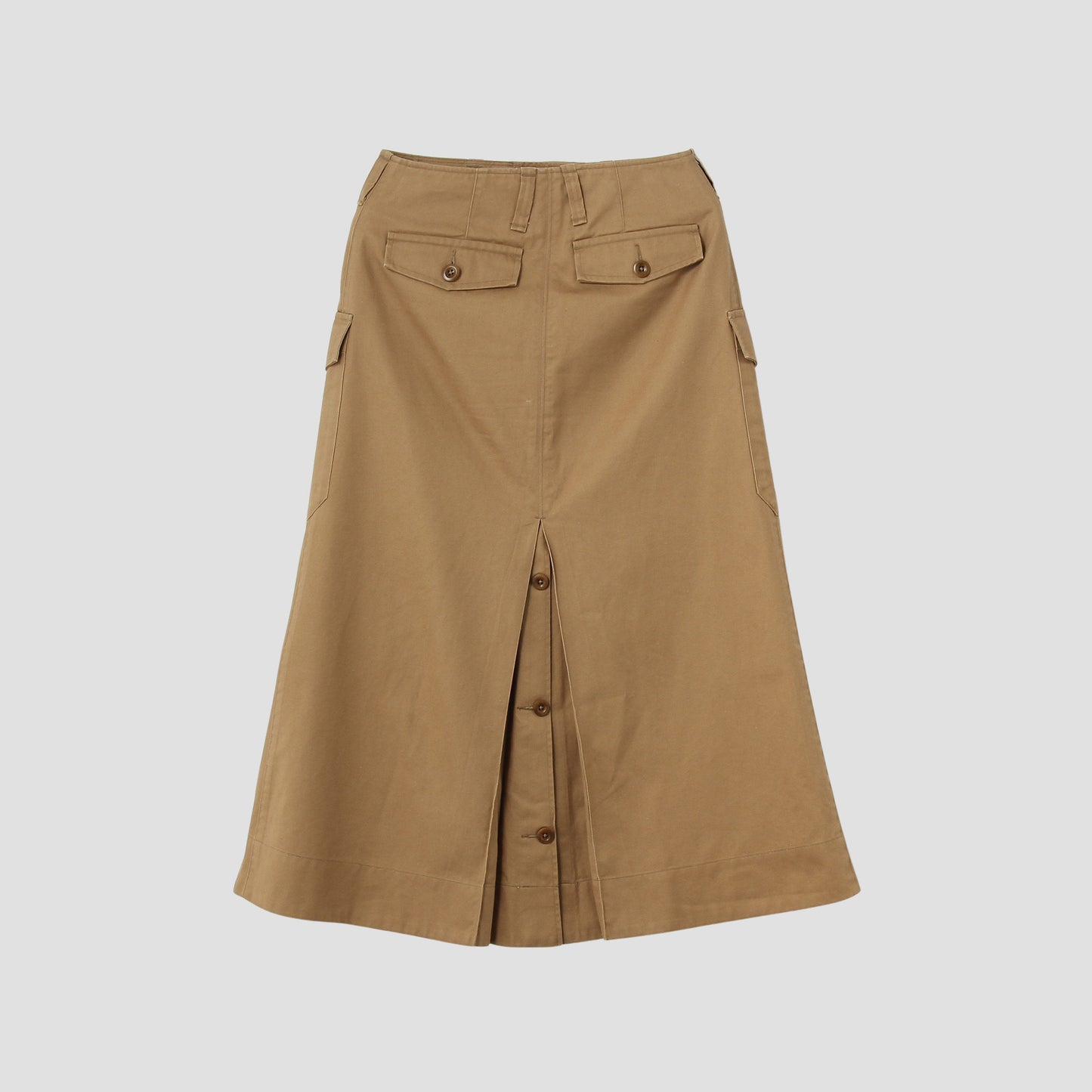 JAPANESE COTTON LINEN DRILL SKIRT