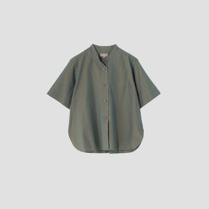 YARN DYED COTTON POPLIN SHIRT
