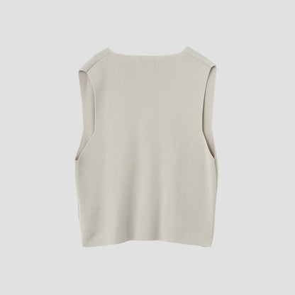 RIBBED COTTON CASHMERE KNIT
