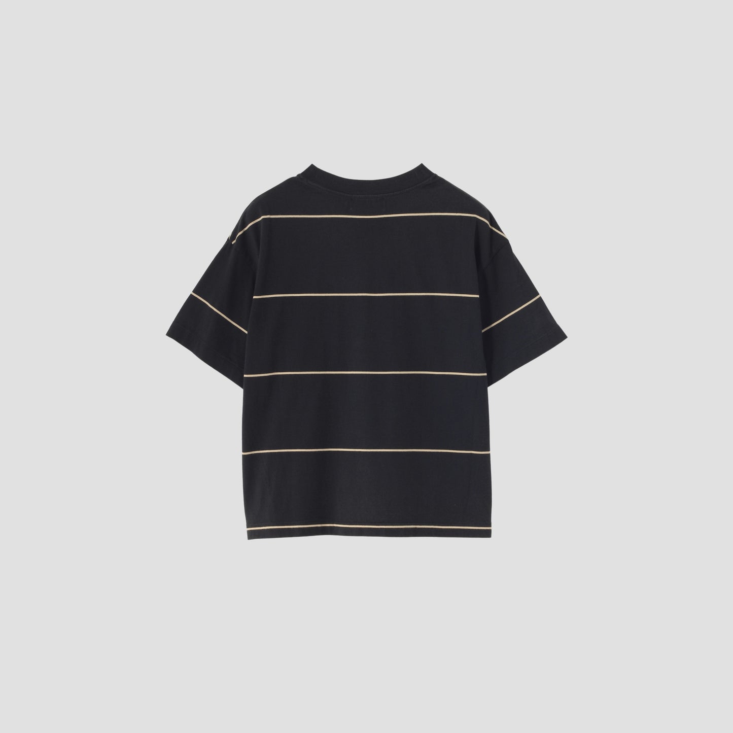 SPACED STRIPE COTTON JERSEY