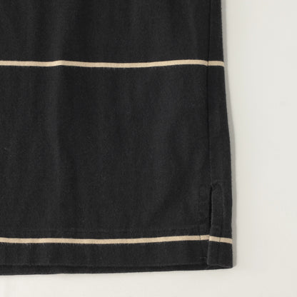 SPACED STRIPE COTTON JERSEY