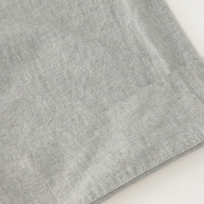 OVERDYE MELANGE COTTON LINEN TROUSERS