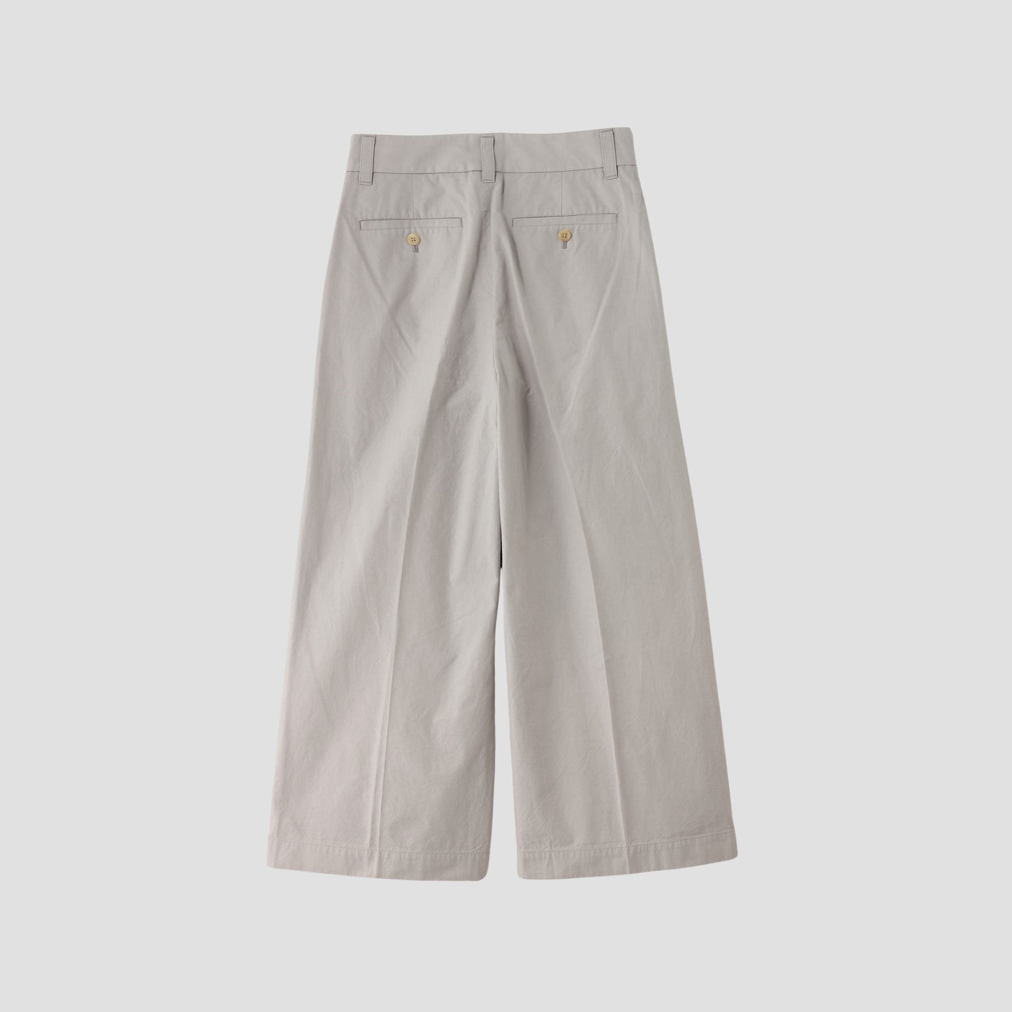 COTTON OXFORD TROUSERS