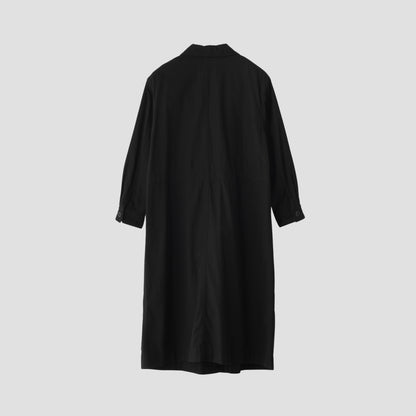 UNIFORM COTTON LINEN TWILL DRESS