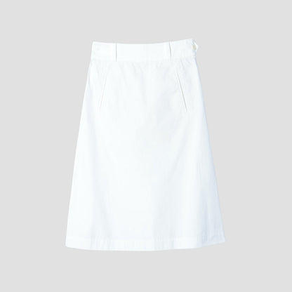 LIGHT COTTON CANVAS SKIRT