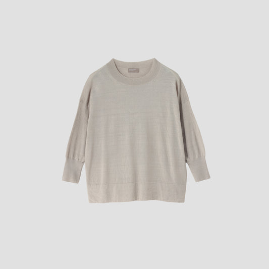 LINEN WOOL KNIT