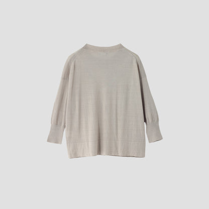 LINEN WOOL KNIT